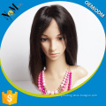 New product 2015 human hair weave, quality human hair long black wigs